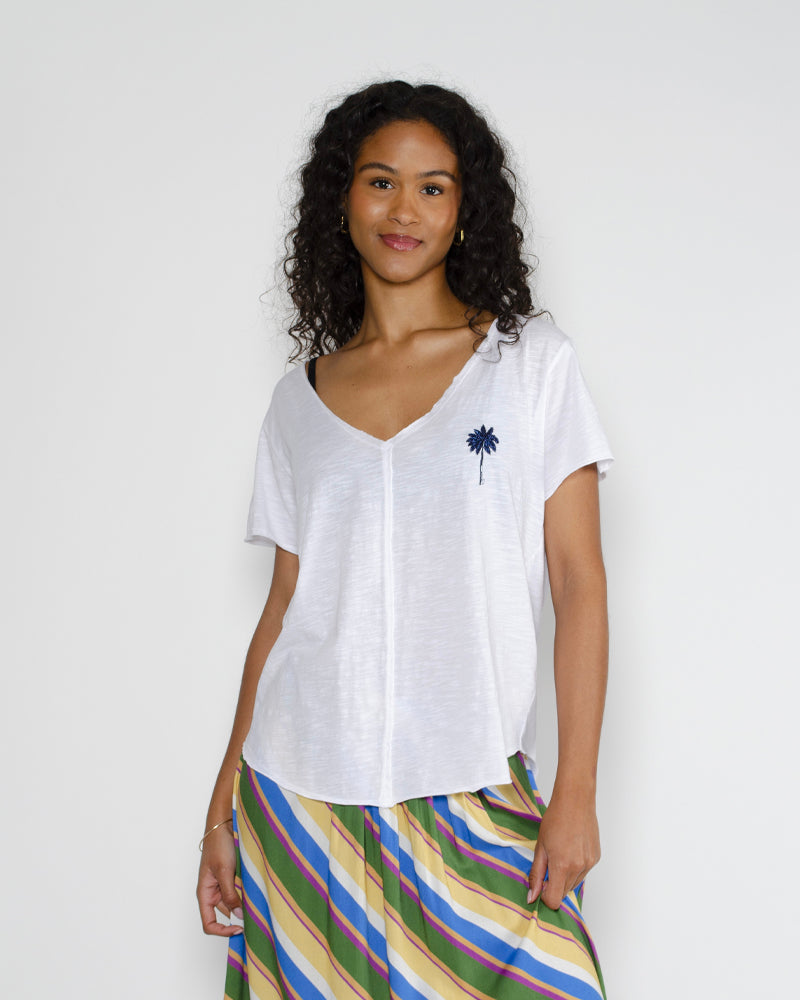 Tee shirt palmier five