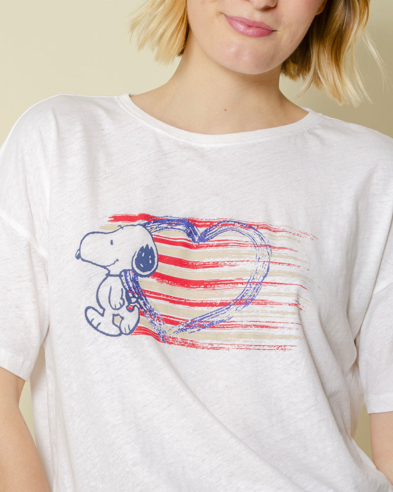 Tee shirt snoopy five