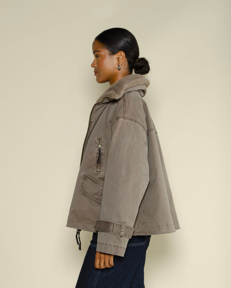 Parka blonde n8