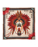 Foulard 130x130 wild