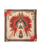 Foulard 90x90 wild