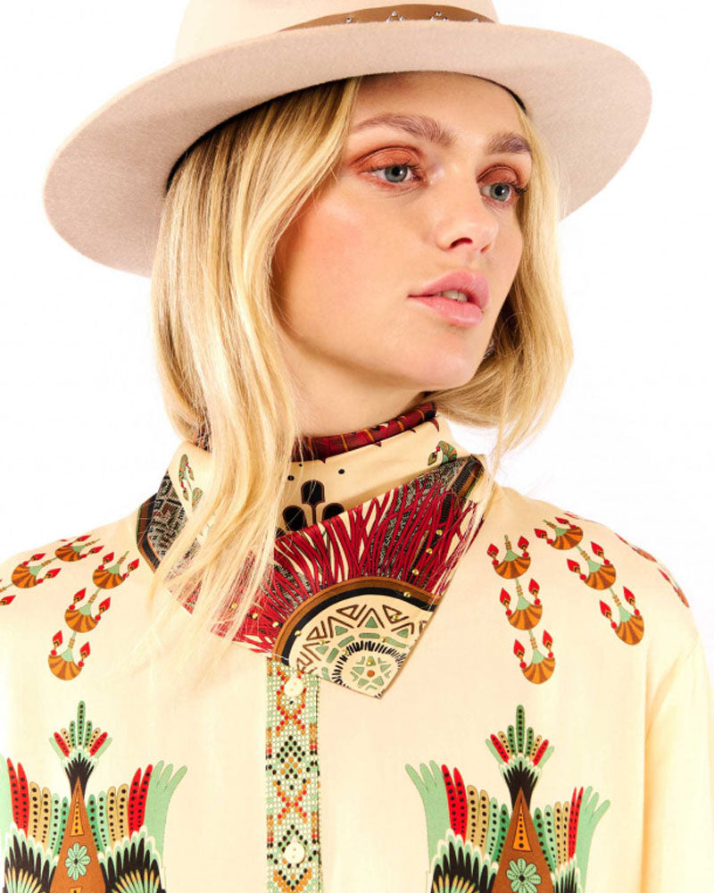 Foulard mini 45x45 wild