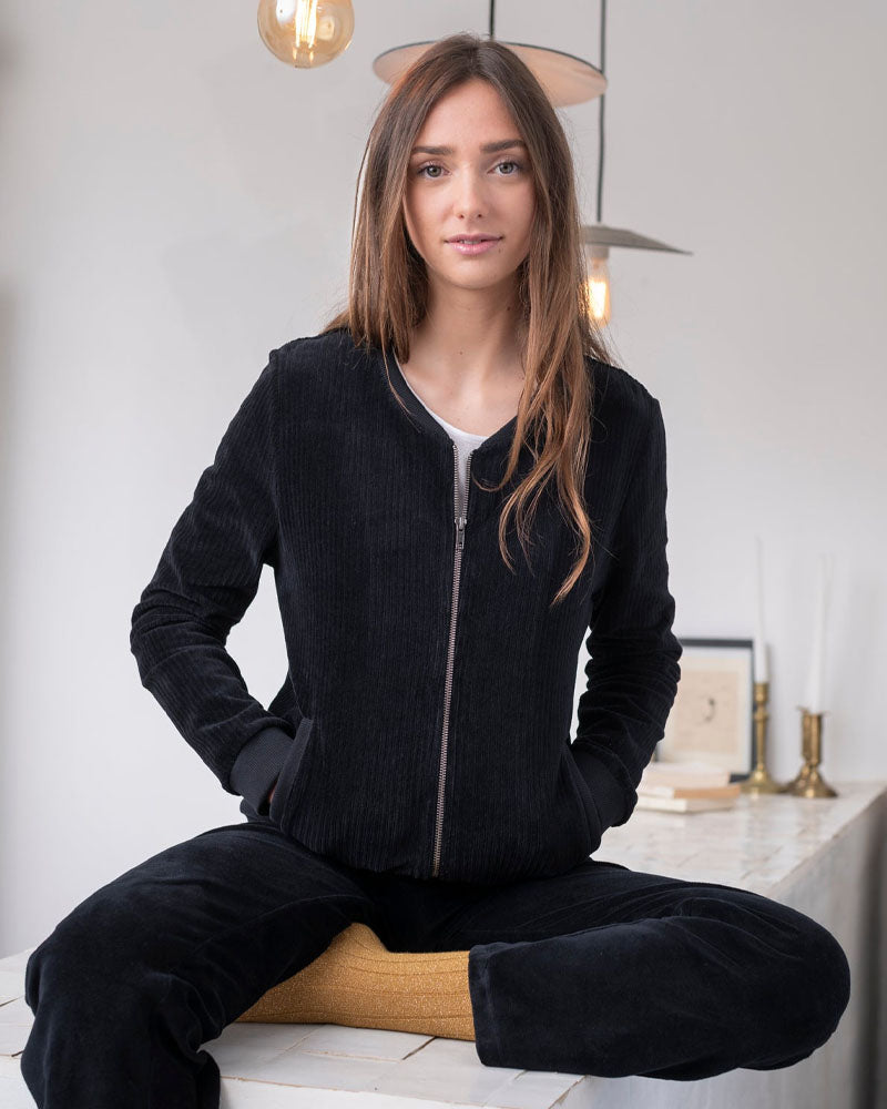 Manteaux &amp; Parkas AMERICAN VINTAGE WOMEN - Blouson velours suny