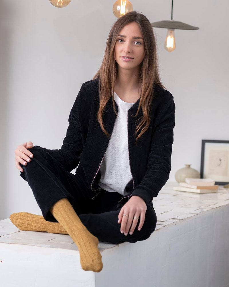 Manteaux &amp; Parkas AMERICAN VINTAGE WOMEN - Blouson velours suny