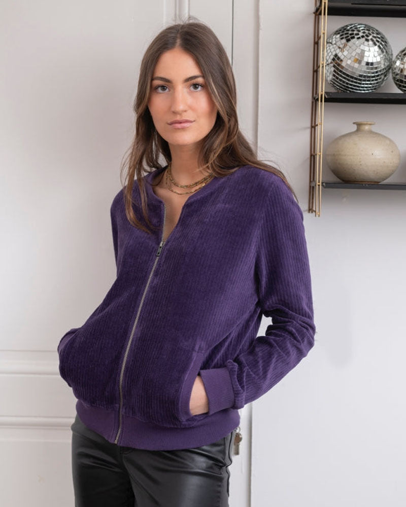 Manteaux &amp; Parkas AMERICAN VINTAGE WOMEN - Blouson velours suny