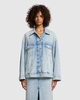 Vestes & Blousons SEVEN FOR ALL MANKIND - Veste jean over size seven
