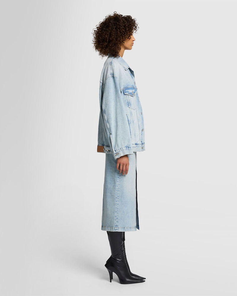 Vestes &amp; Blousons SEVEN FOR ALL MANKIND - Veste jean over size seven