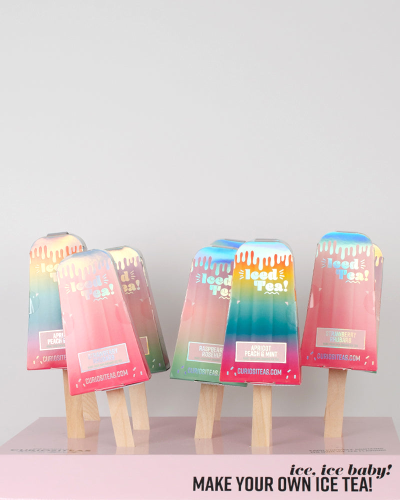 Popsicles Framboise et Rosier