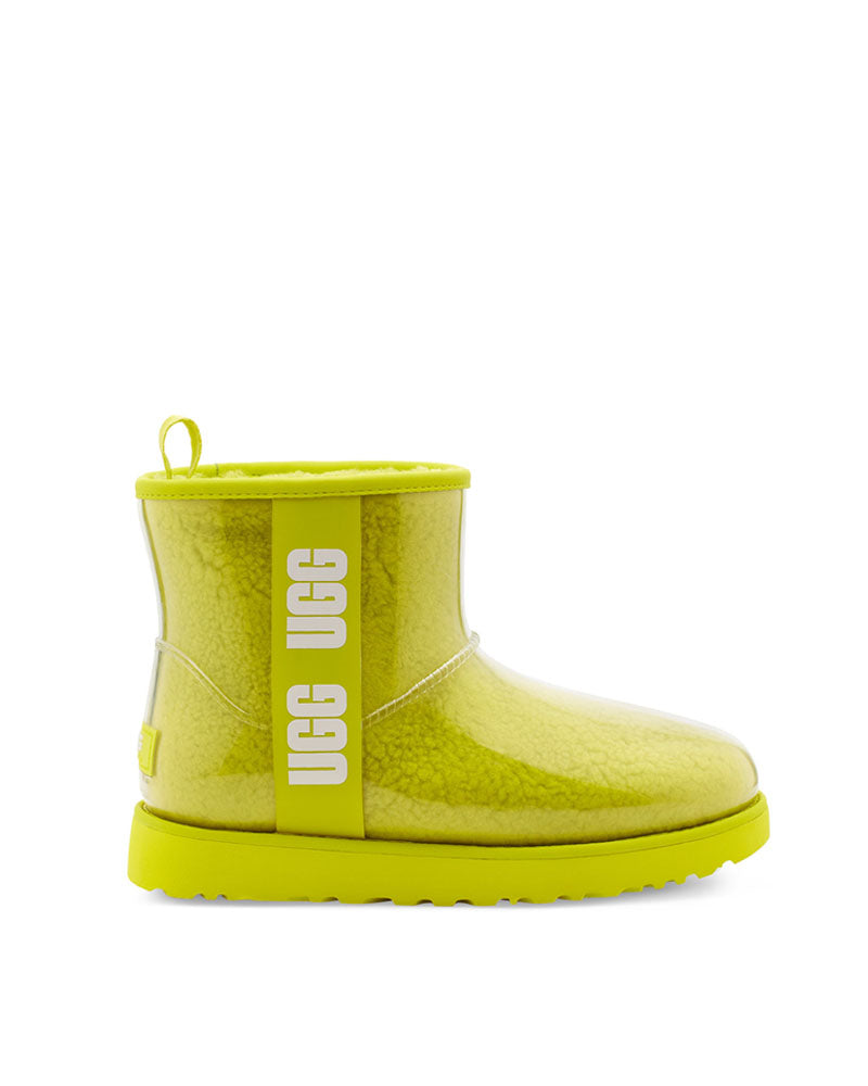 Boots classic clear mini ugg couleur Jaune