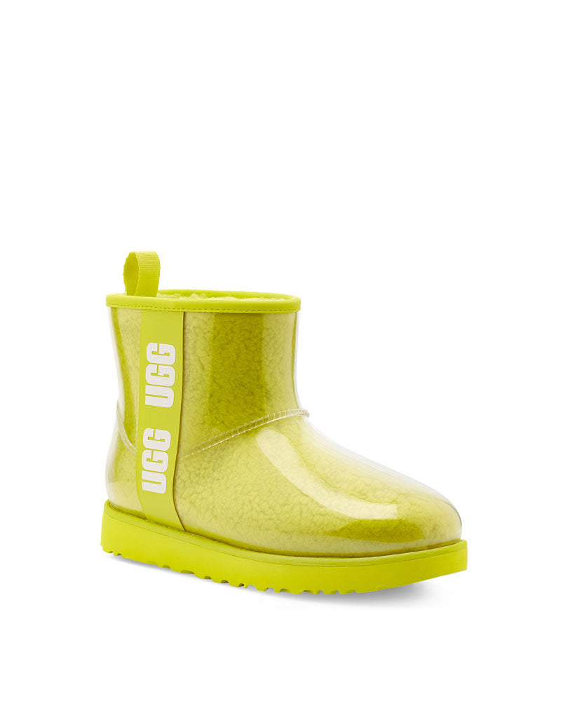 Boots classic clear mini ugg couleur Jaune