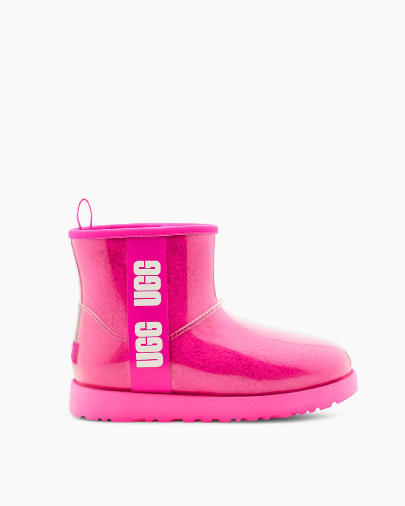 Boots classic clear mini ugg couleur Rose
