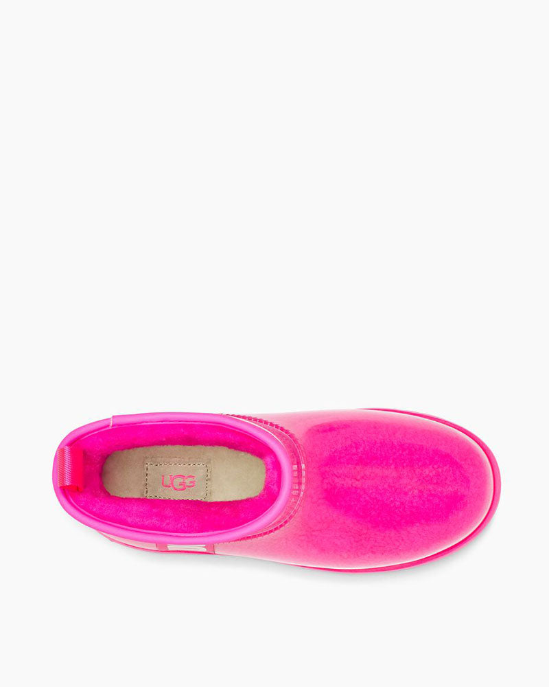 Boots classic clear mini ugg couleur Rose
