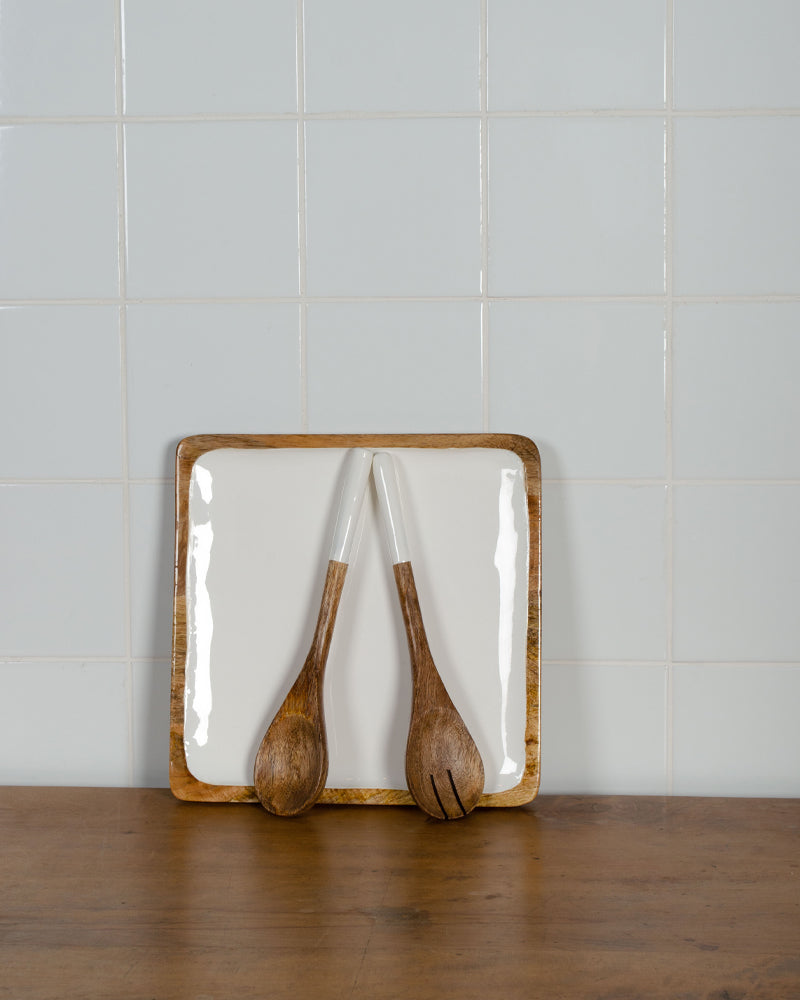 Couvert blanc van deurs