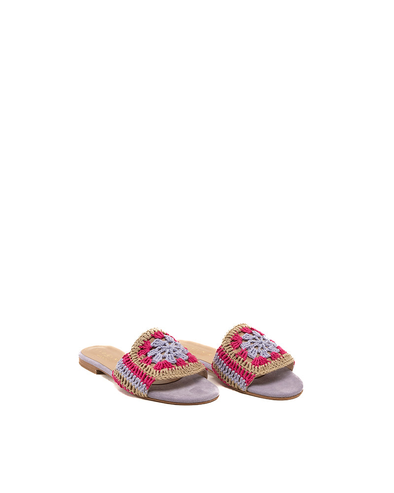 Mule fiorina couleur Violet