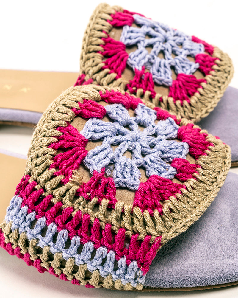 Mule fiorina couleur Violet