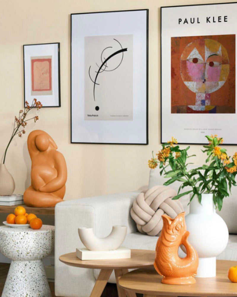 Carafe gluggle couleur Orange