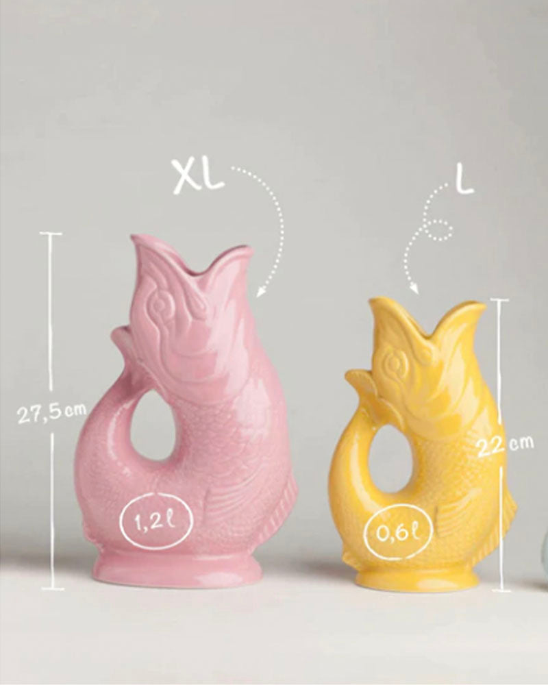 Carafe gluggle couleur Jaune