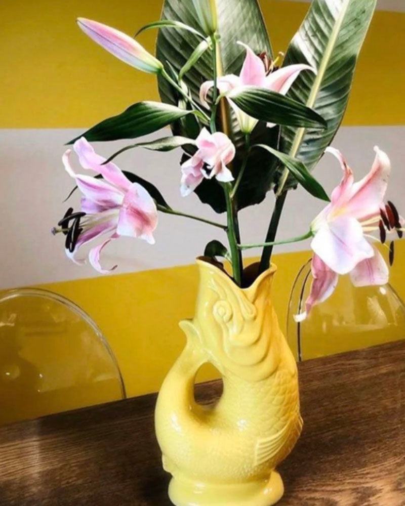 Carafe gluggle couleur Jaune