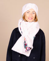 Echarpe lea clement couleur Ivoire