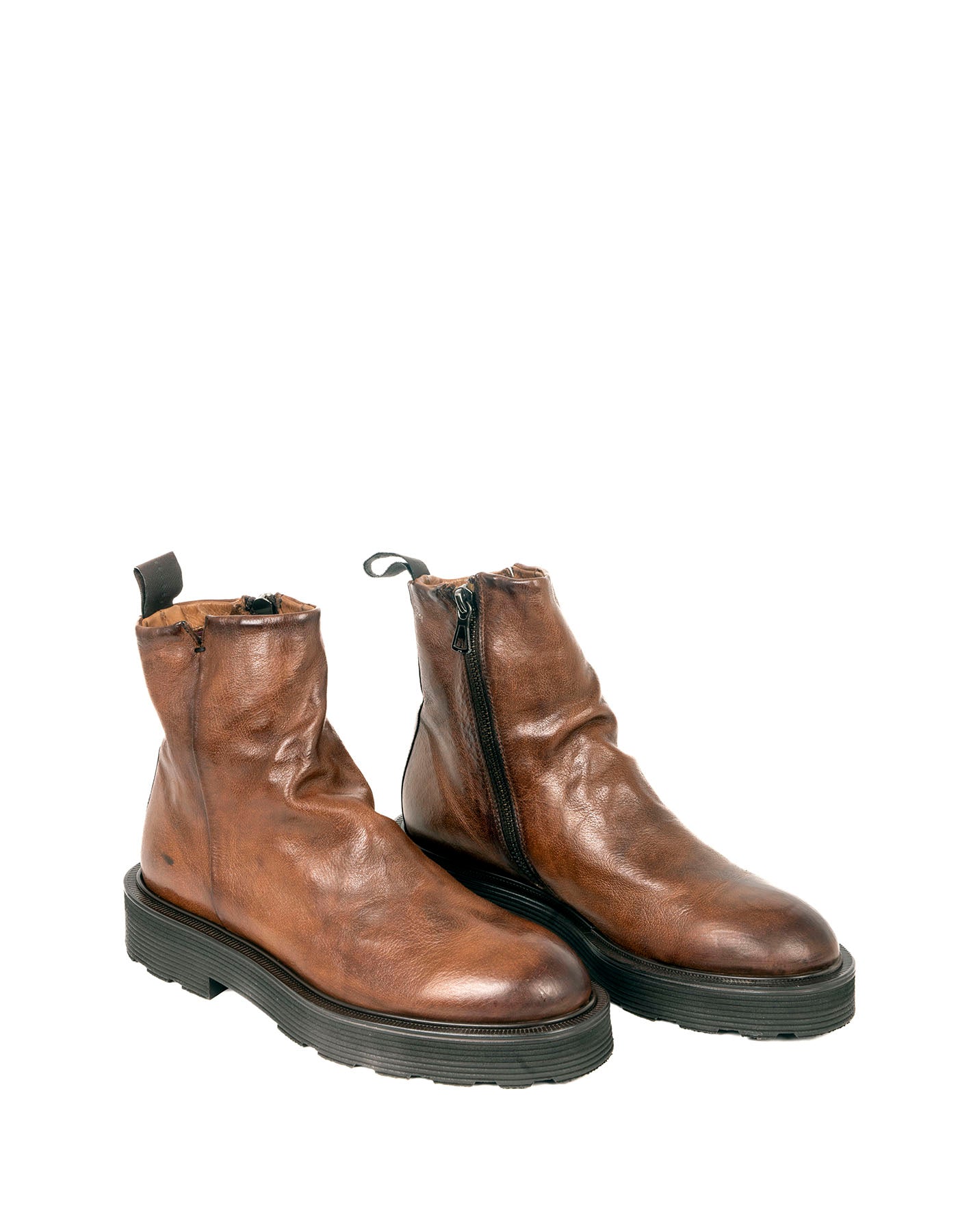 Boots chelsea sturlini couleur Tabac