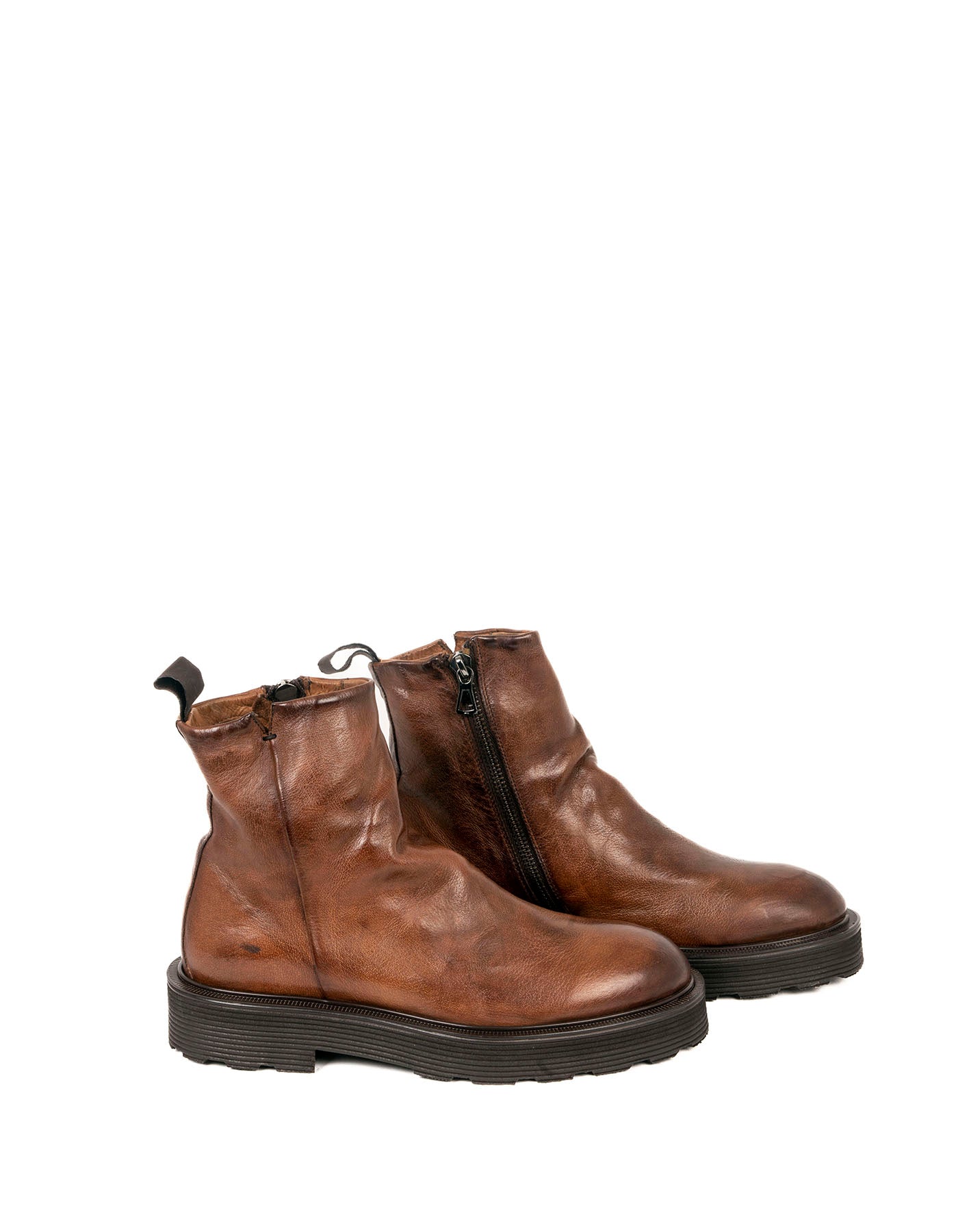 Boots chelsea sturlini couleur Tabac