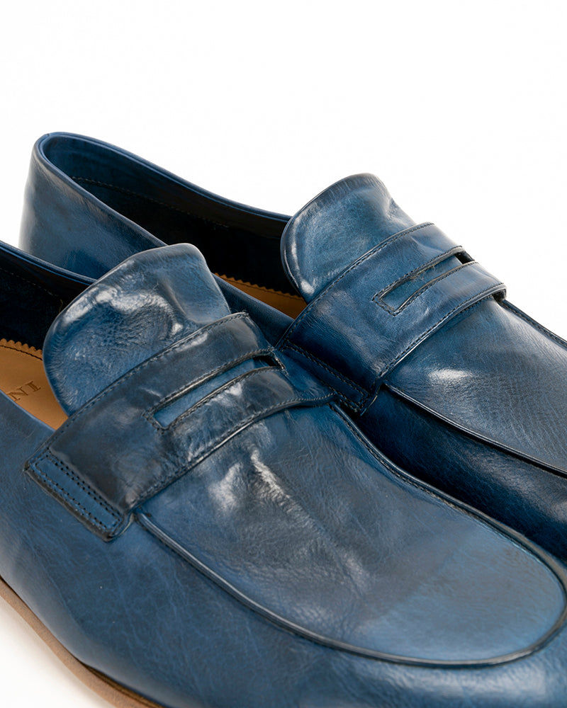 Mocassin sturlini men couleur Bleu
