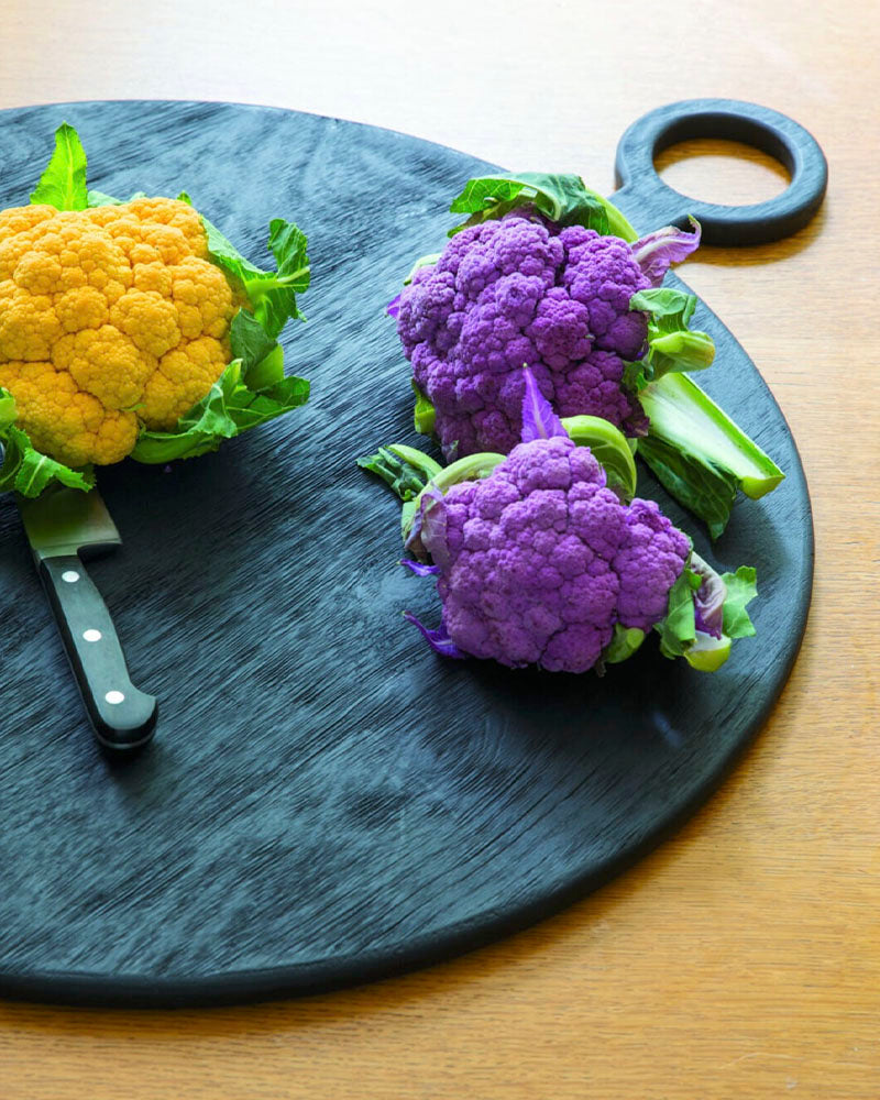 Arts de la table BE HOME - Planche ronde noir