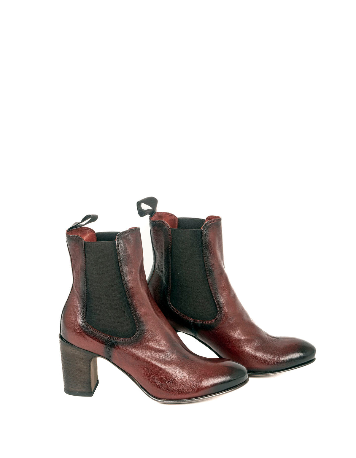 Boots chelsea sturlini couleur Bordeaux