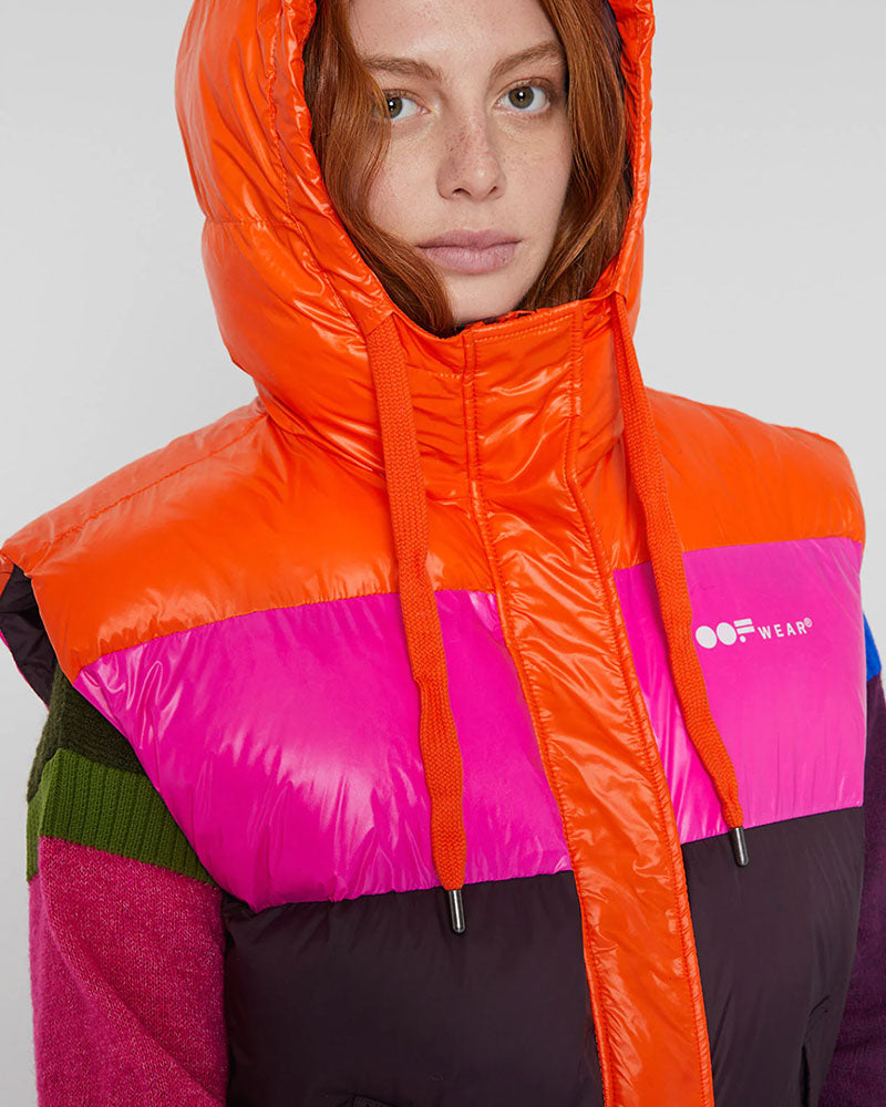 Doudoune  oof couleur Bordeaux