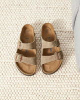 Sandale arizona birkenstock men couleur Taupe