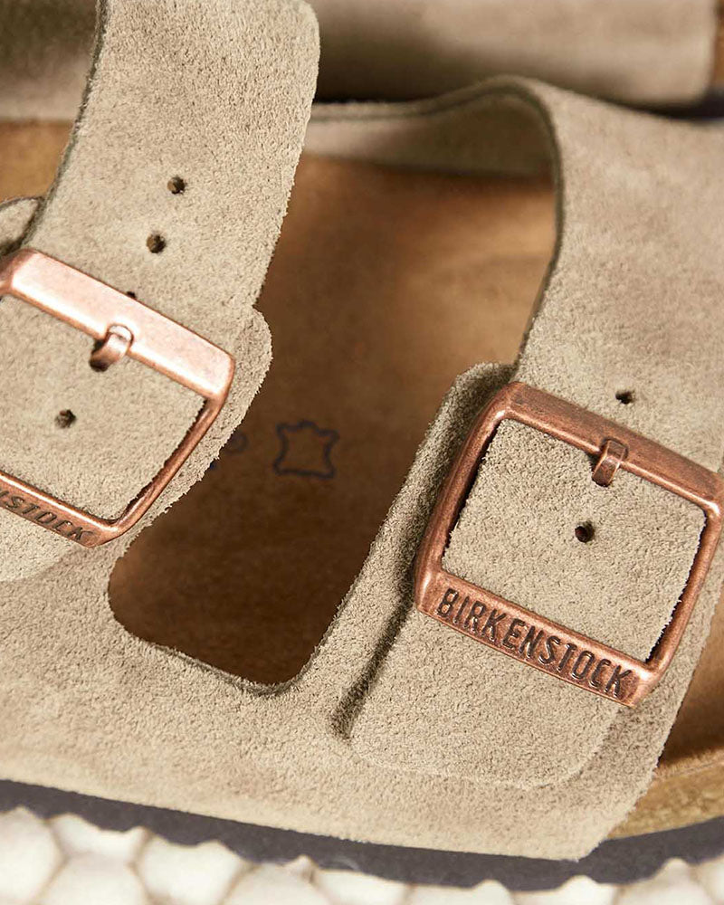 Sandale arizona birkenstock men couleur Taupe
