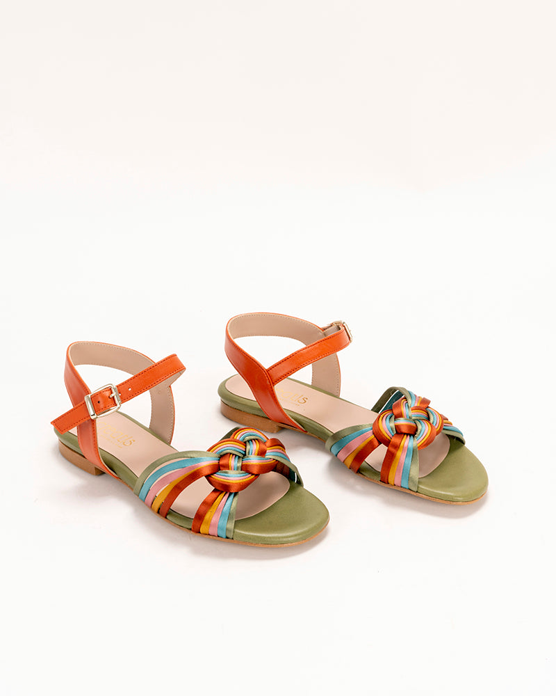 Sandale creatis couleur Multicouleur