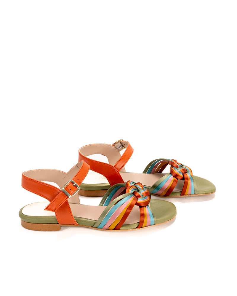 Sandale creatis couleur Multicouleur