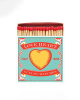 Boite allumettes love heart