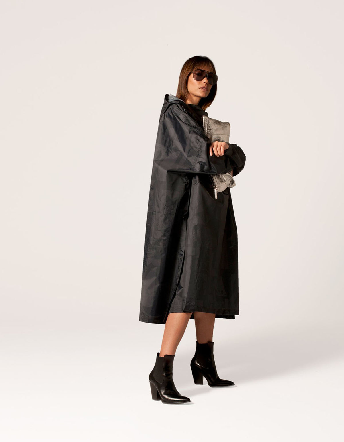 Cape de pluie rain kiss couleur Noir