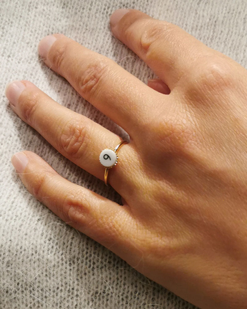 Bague sparkling by bbuble couleur Uni