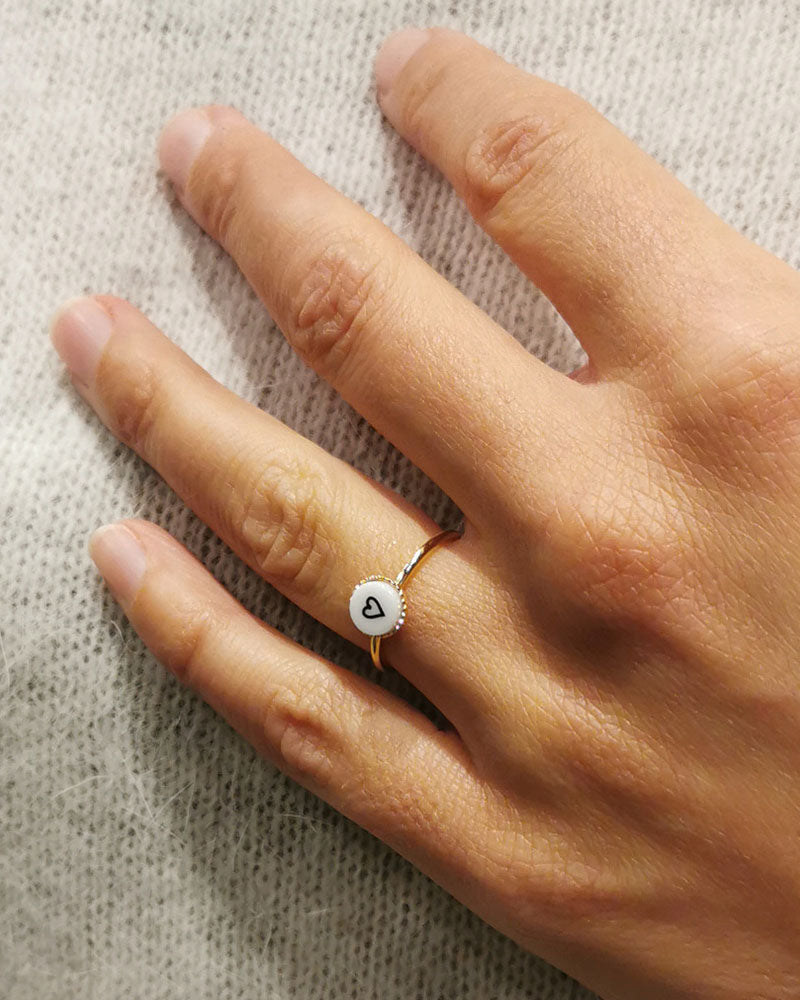 Bague sparkling by bbuble couleur Uni