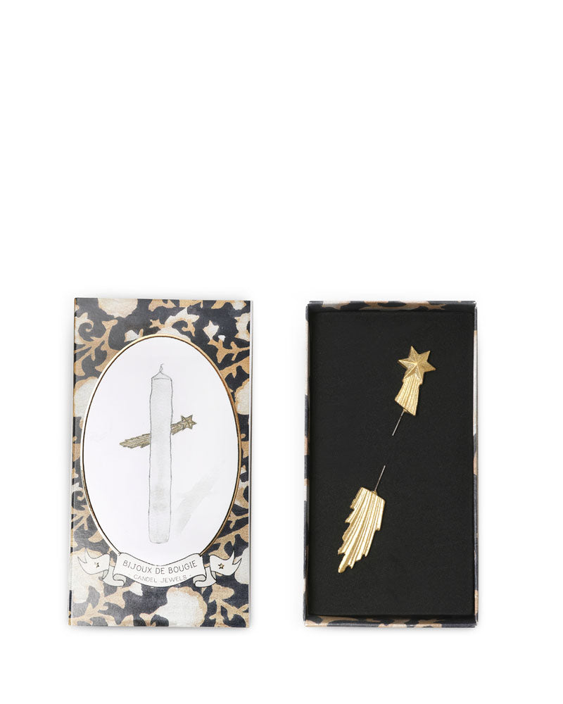 Bijou bougie etoile filante boncoeurs