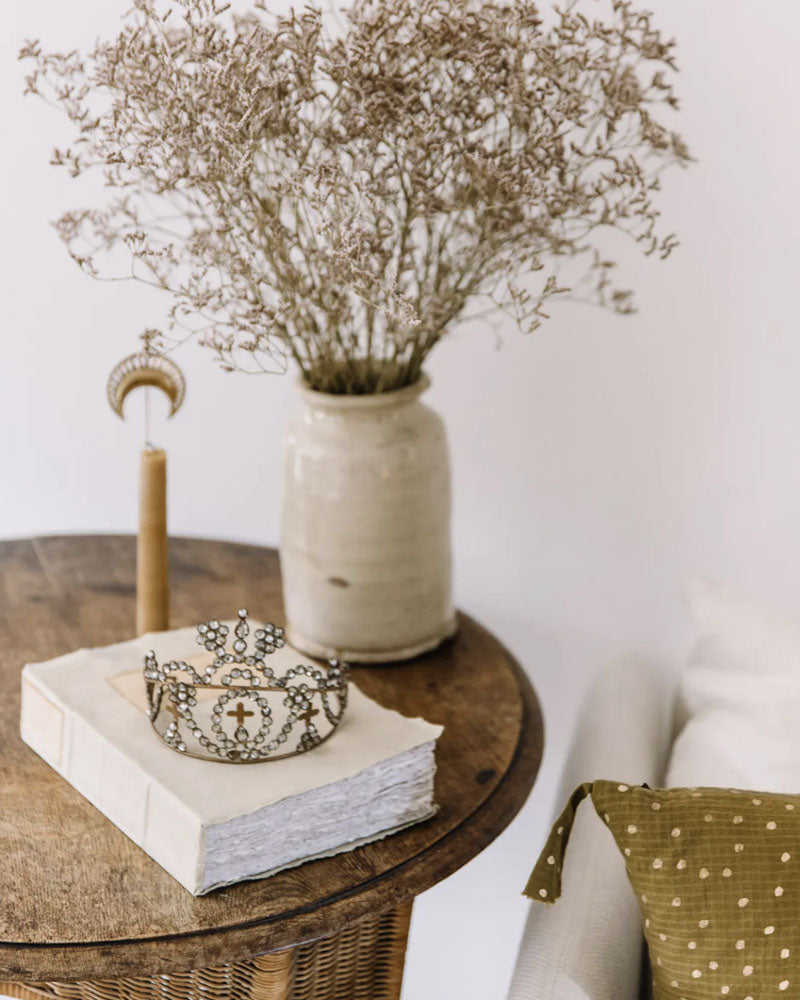 Bijou bougie couronne boncoeurs couleur Or