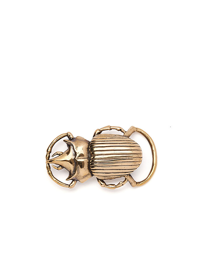 Boucle scarabe or claris virot couleur Or