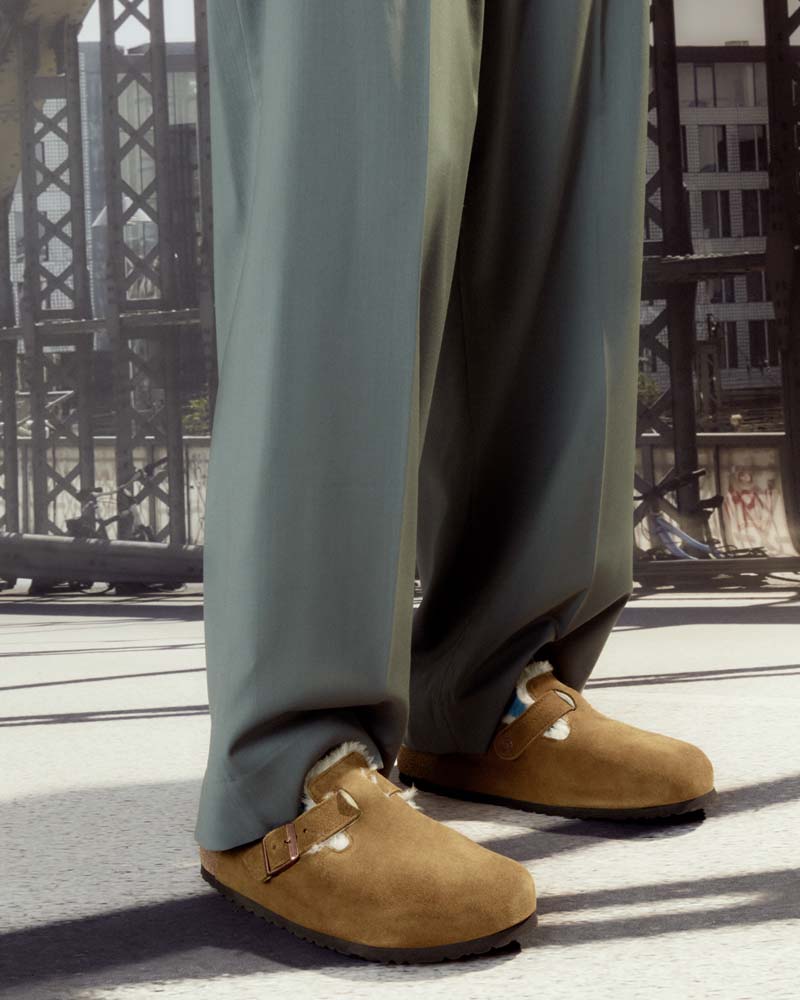 Sabots BIRKENSTOCK MEN - Sabot boston fourre birkenstock men