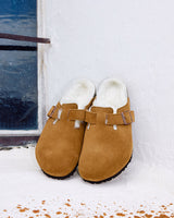 Sabots boston fourres birkenstock