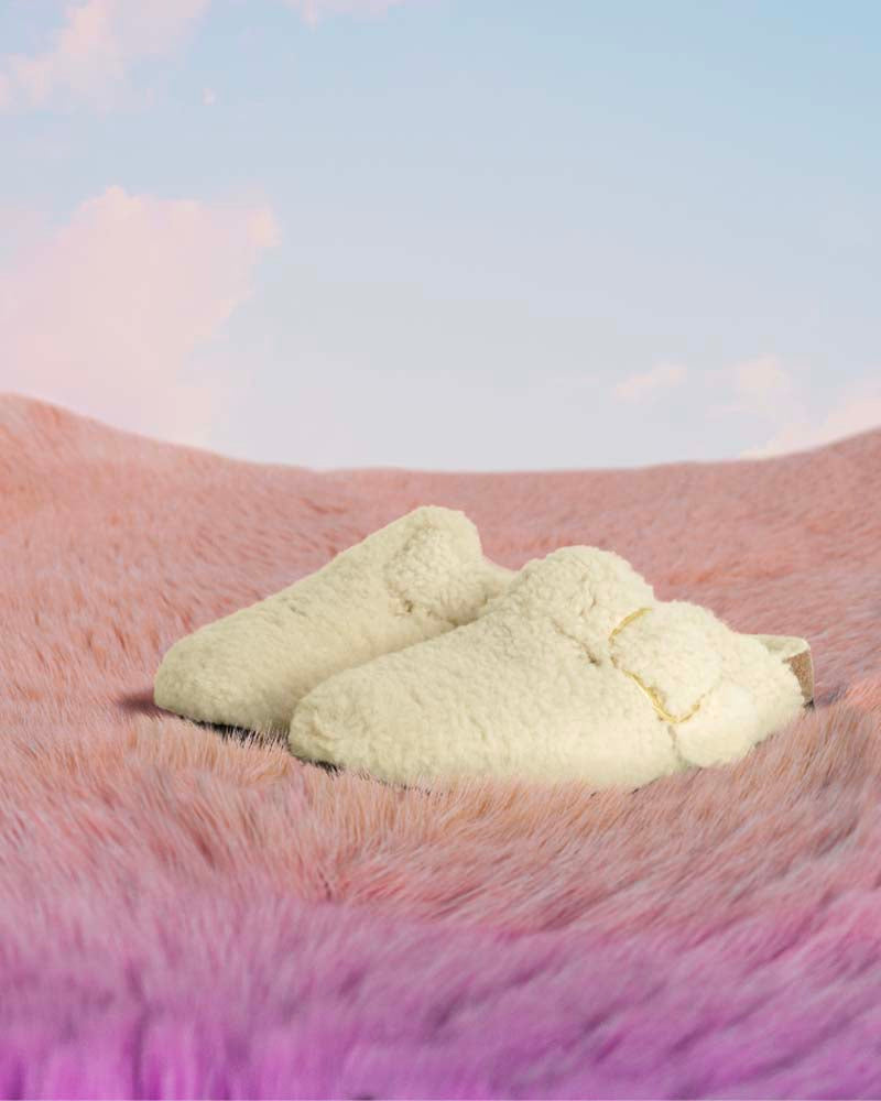 Sabots BIRKENSTOCK WOMEN - Sabot boston eggshell birkenstock