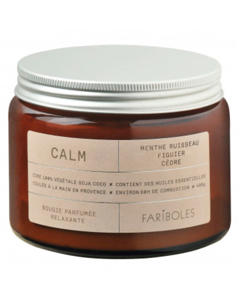 Bougie calme 400g fariboles