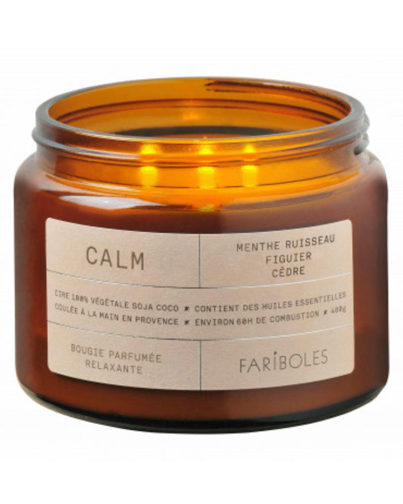 Bougie calme 400g fariboles