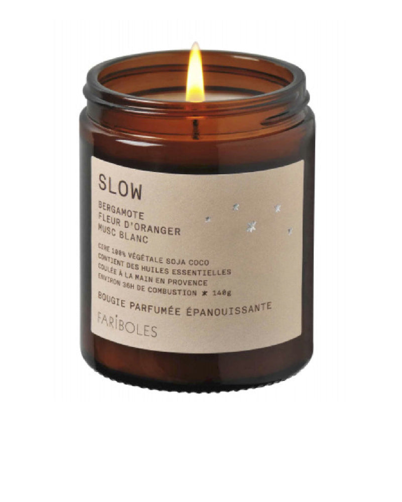 Bougie slow 140g fariboles