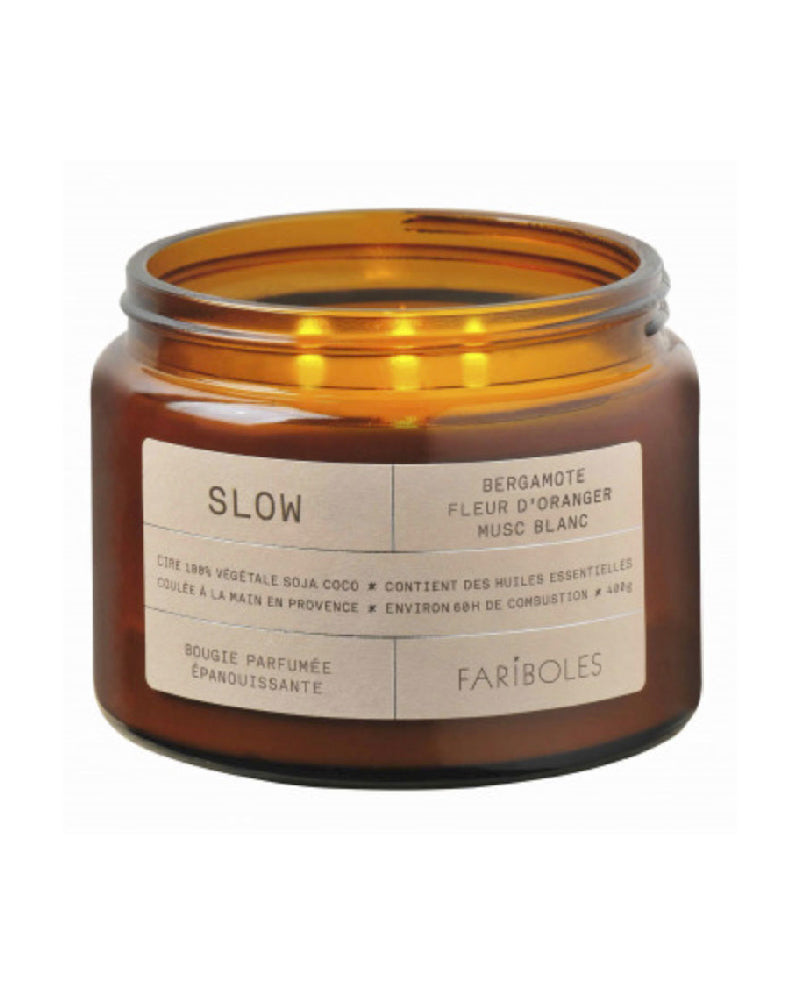 Bougie slow 400g fariboles