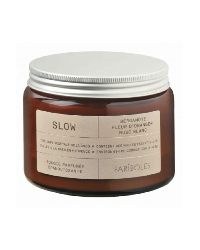 Bougie slow 400g fariboles