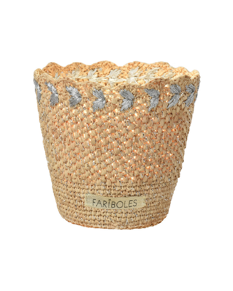Bougie Raffia Ambre 400g