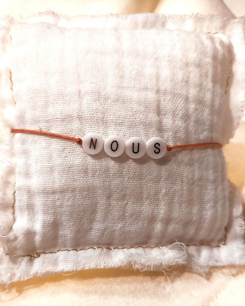 Bracelet sparkling by bbuble couleur Rose